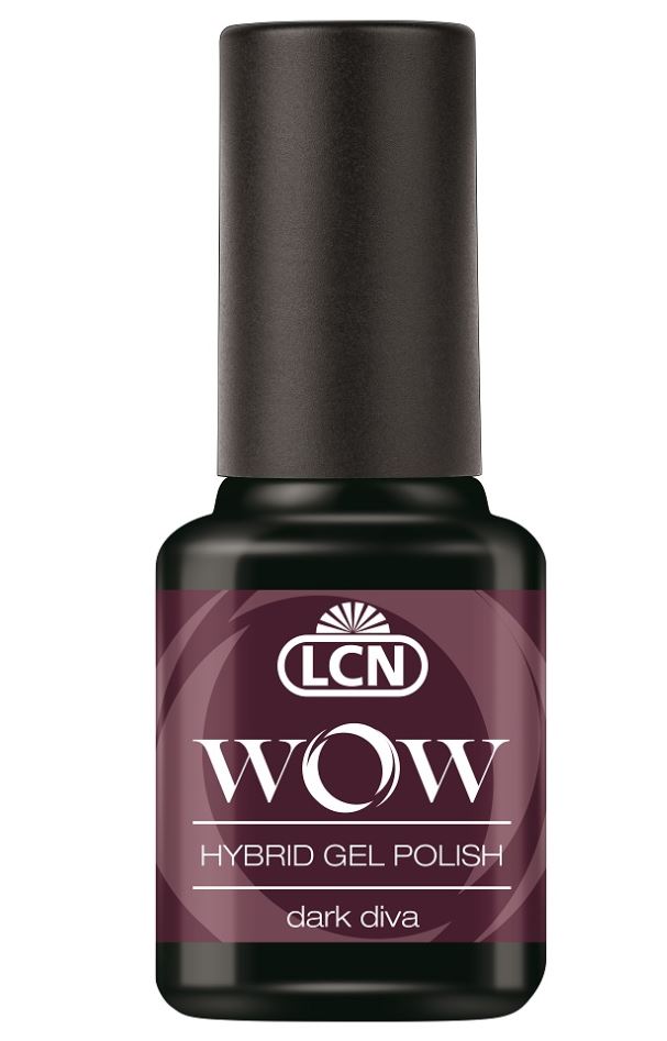 LCN WOW Hybrid Gel Polish 8 ml (25) dark diva