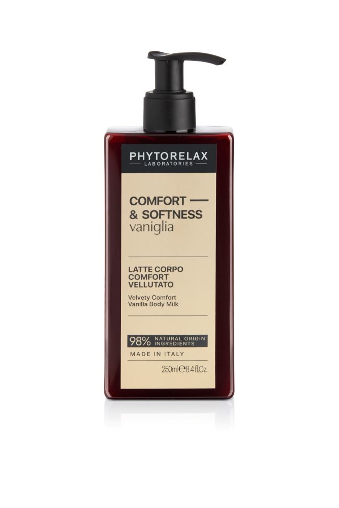 Phytorelax Comfort & Softness Vanilla Velvet Comfort Body Milk, 250 ml