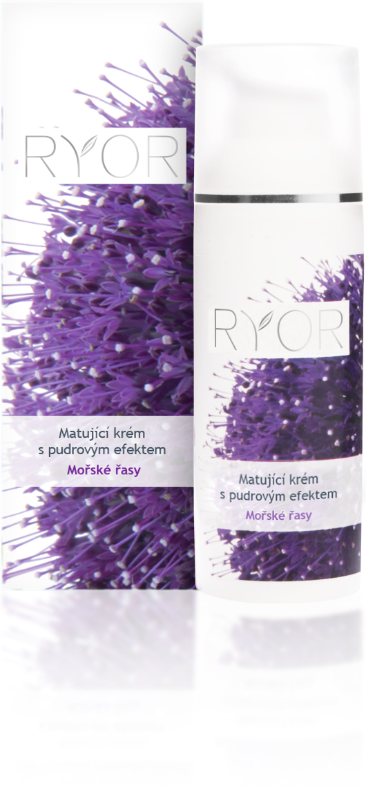 Ryor Marine Algae Mattierende Creme mit Puder-Effekt 50 ml