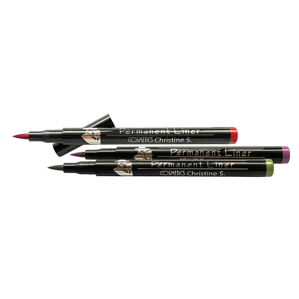 Cosmetics Christine S. Permanent Liner Augen - hellgrün