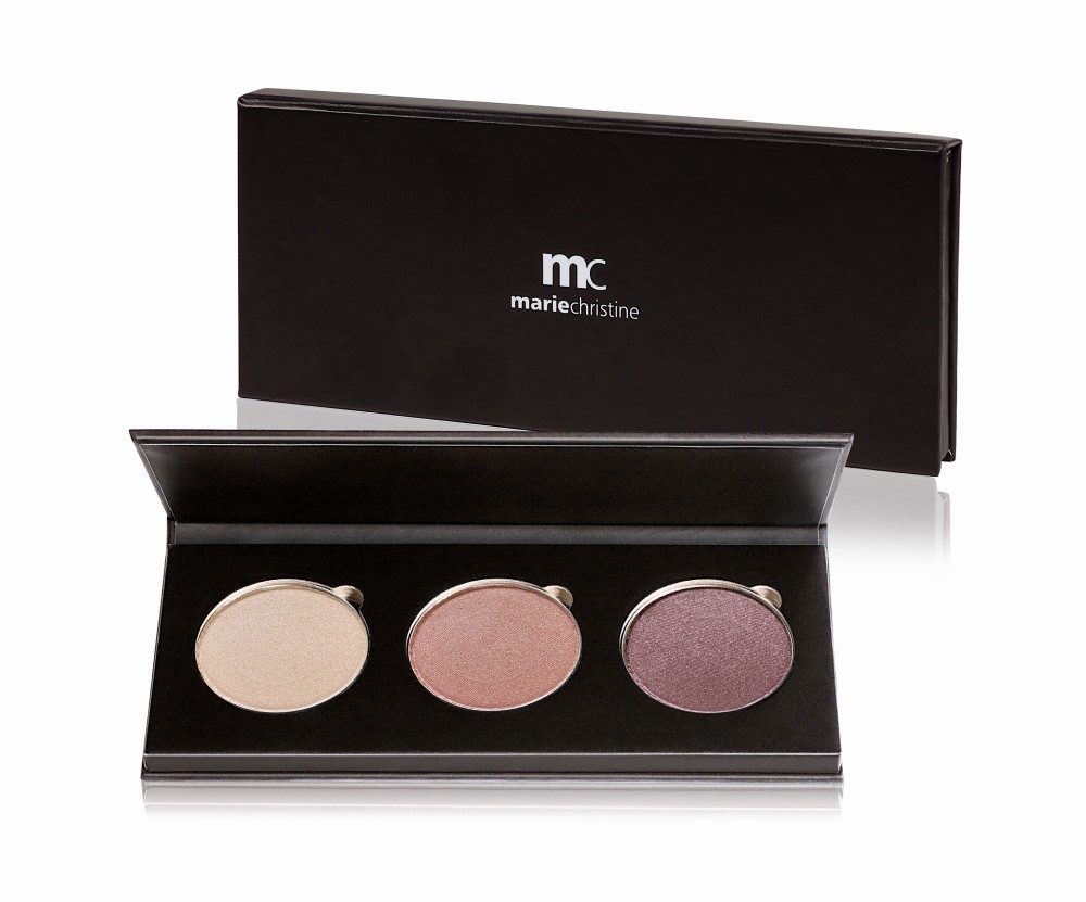 mc mariechristine Velvet Eyeshadow trio 03 (63 moonstone, 58 jeans, 53 saphir)