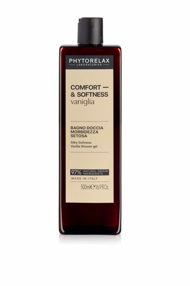 Phytorelax Comfort & Softness Vanilla Silky Softness Shower Gel, 500 ml