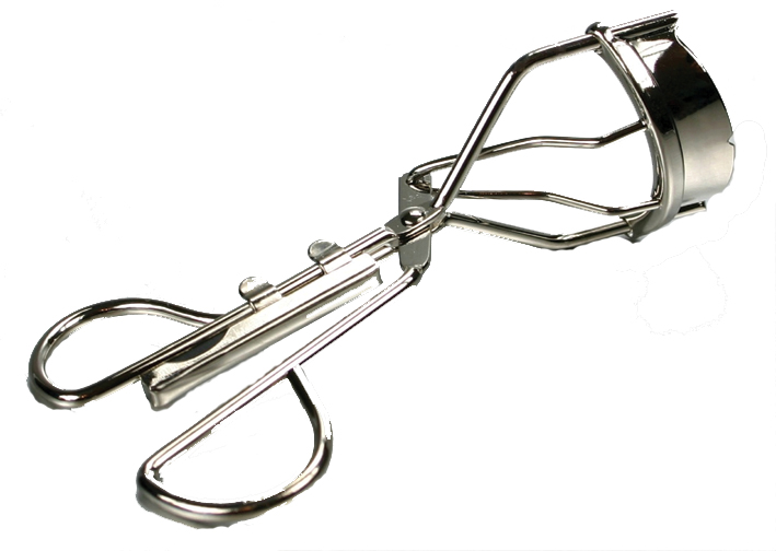 Wimpernformer silberfarben