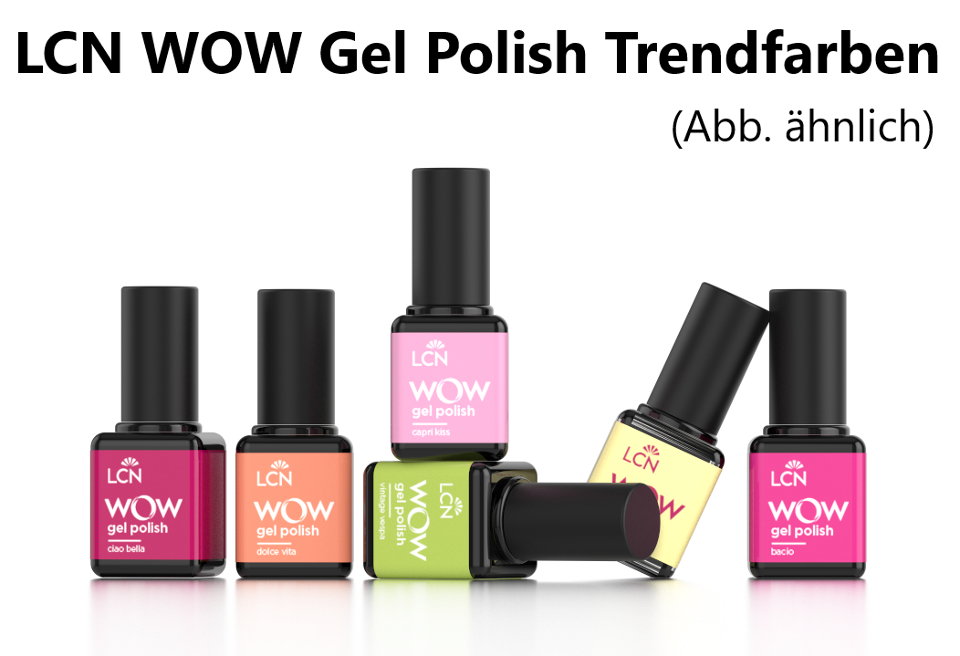 LCN WOW Hybrid Gel Polish 8 ml - Trend Farben