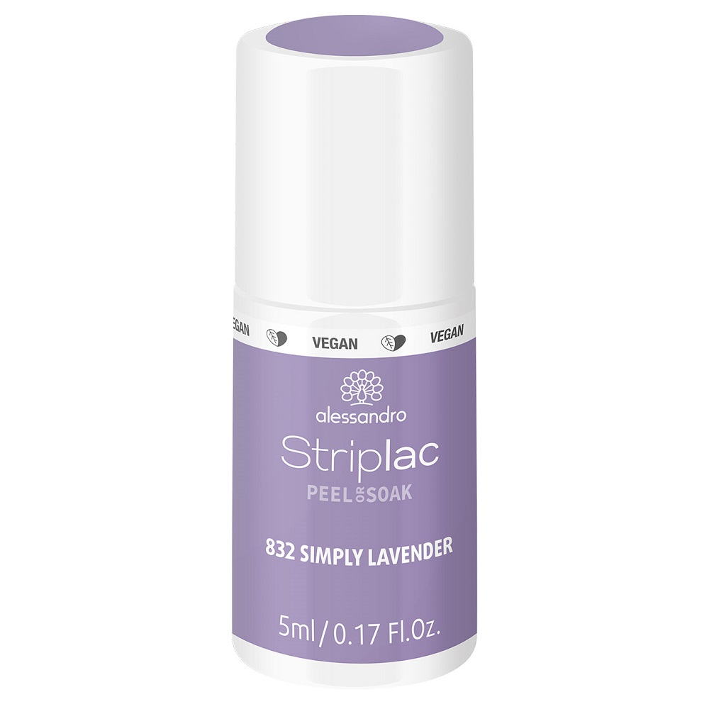 Alessandro Trendfarben "Sweet Sorbets" Striplac, 5 ml - Simply Lavender
