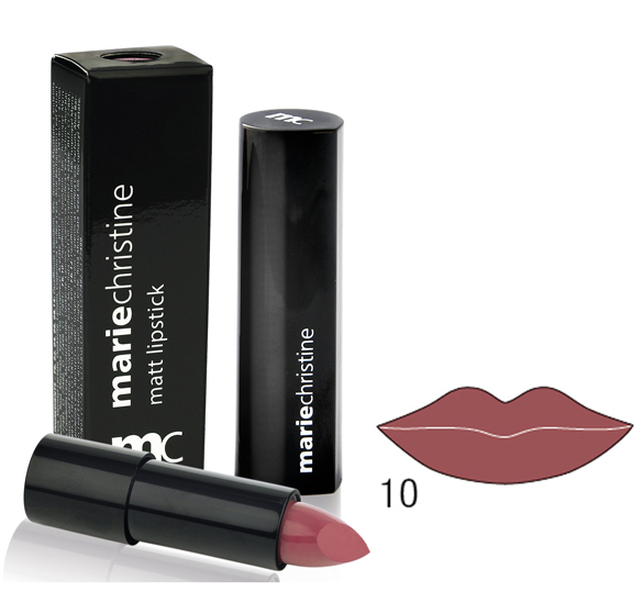 mc mariechristine Matt Lipstick 10 vanity
