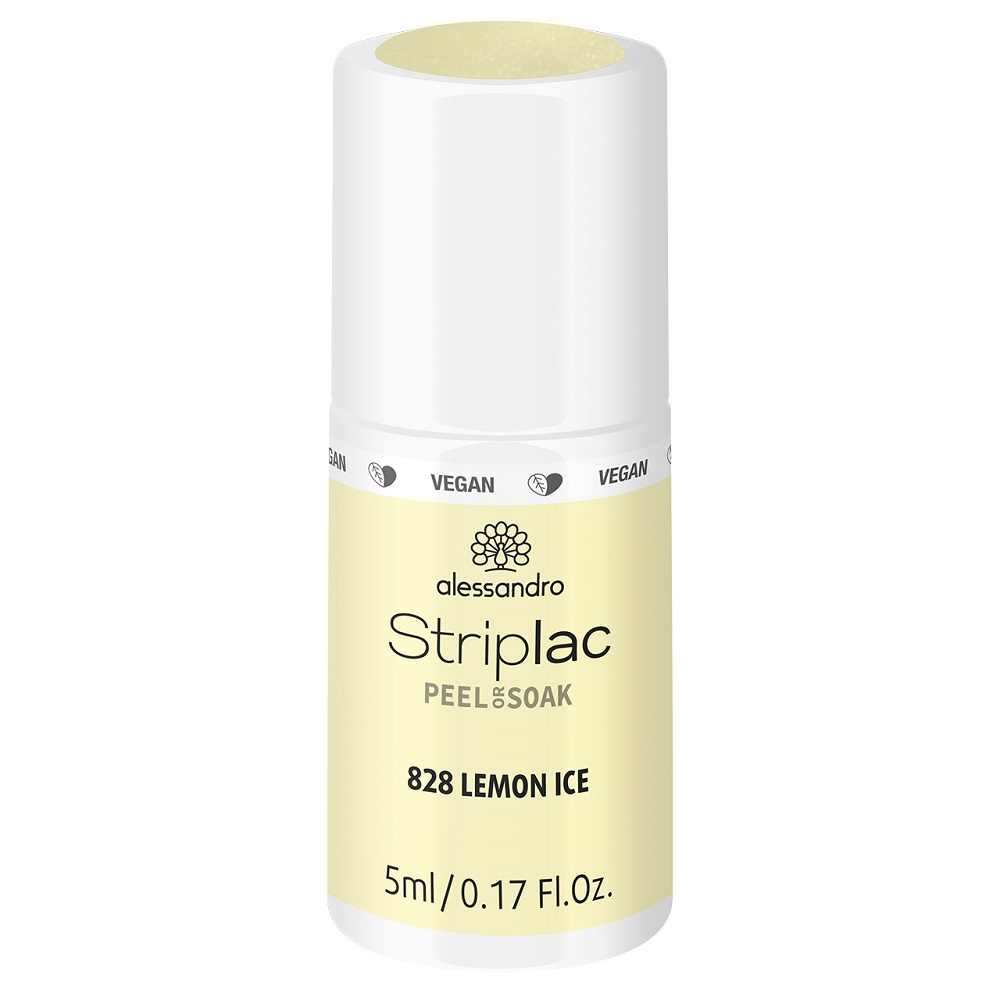 Alessandro Trendfarben "Sweet Sorbets" Striplac, 5 ml - Lemon Ice