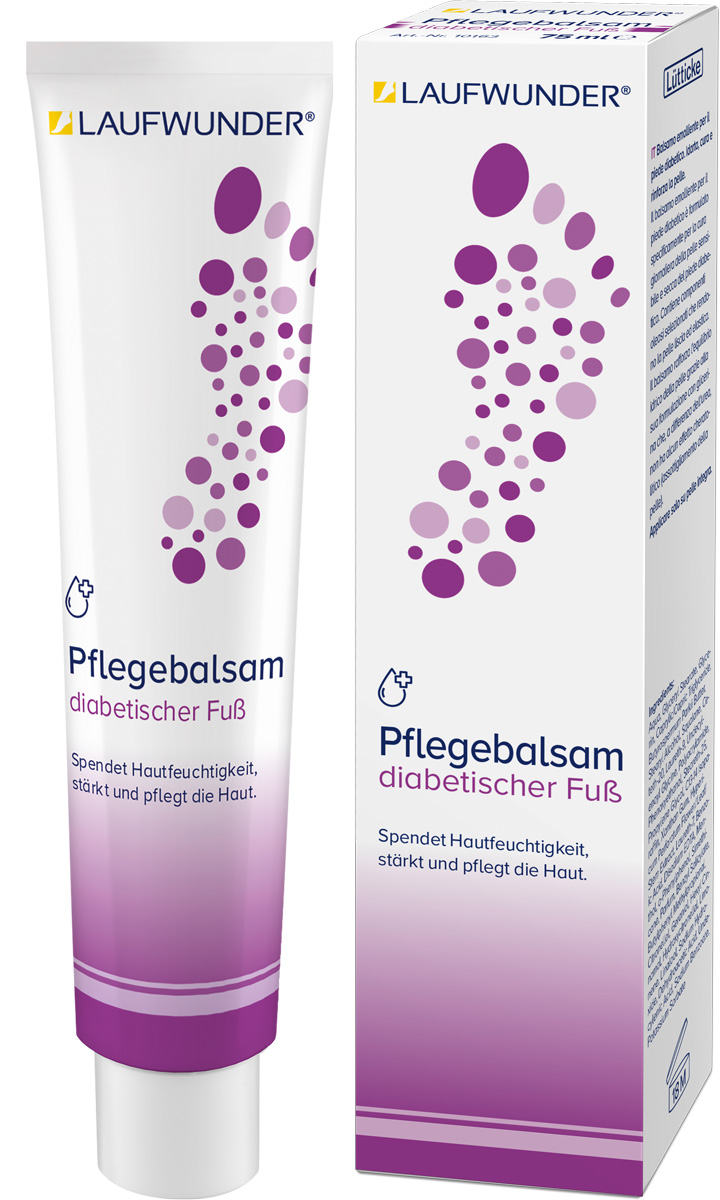 Laufwunder Pflegebalsam für den diabetischen Fuß 75 ml