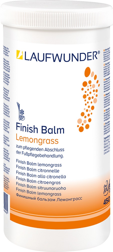Laufwunder Finish Balm, Lemongras, Nachfülldose, 450 ml