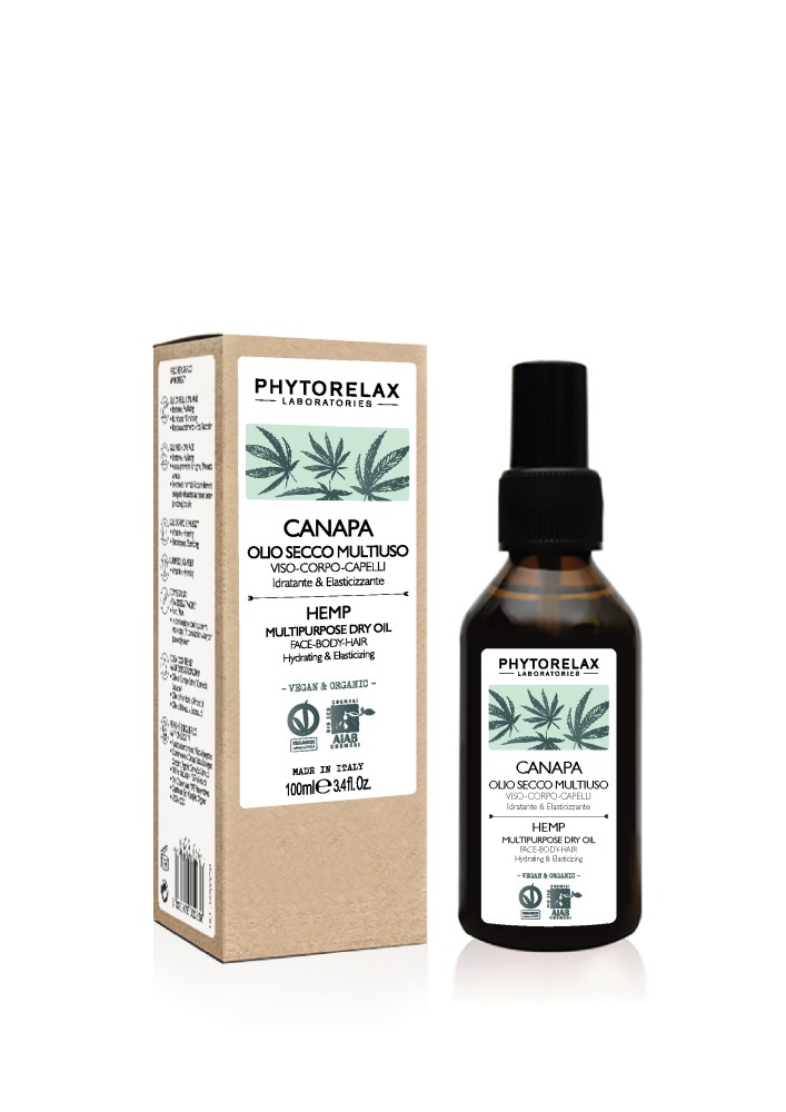 Phytorelax Canapa Multipurpose Dry Oil Face-Body-Hair 100 ml
