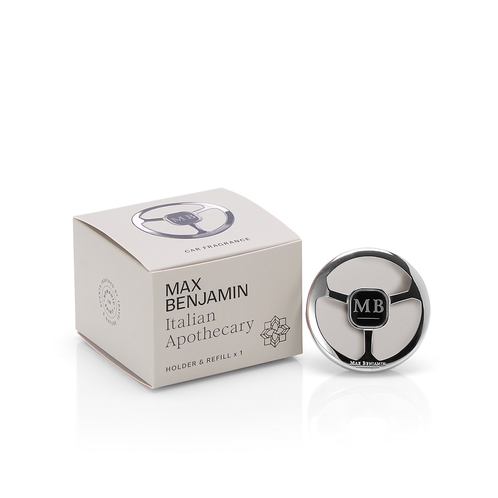Max Benjamin Italien Apothecary - Auto Duft, 1 Stück