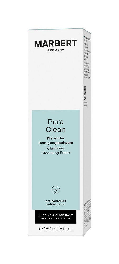 Marbert Pura Clean – Klärender Reinigungsschaum, 150 ml