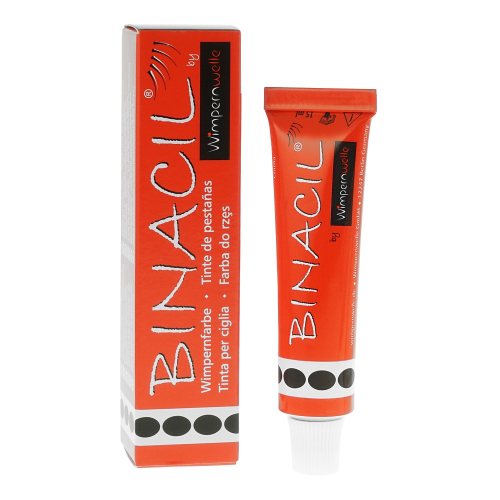 Binacil Augenbrauen- & Wimpernfarbe 15 ml - schwarz