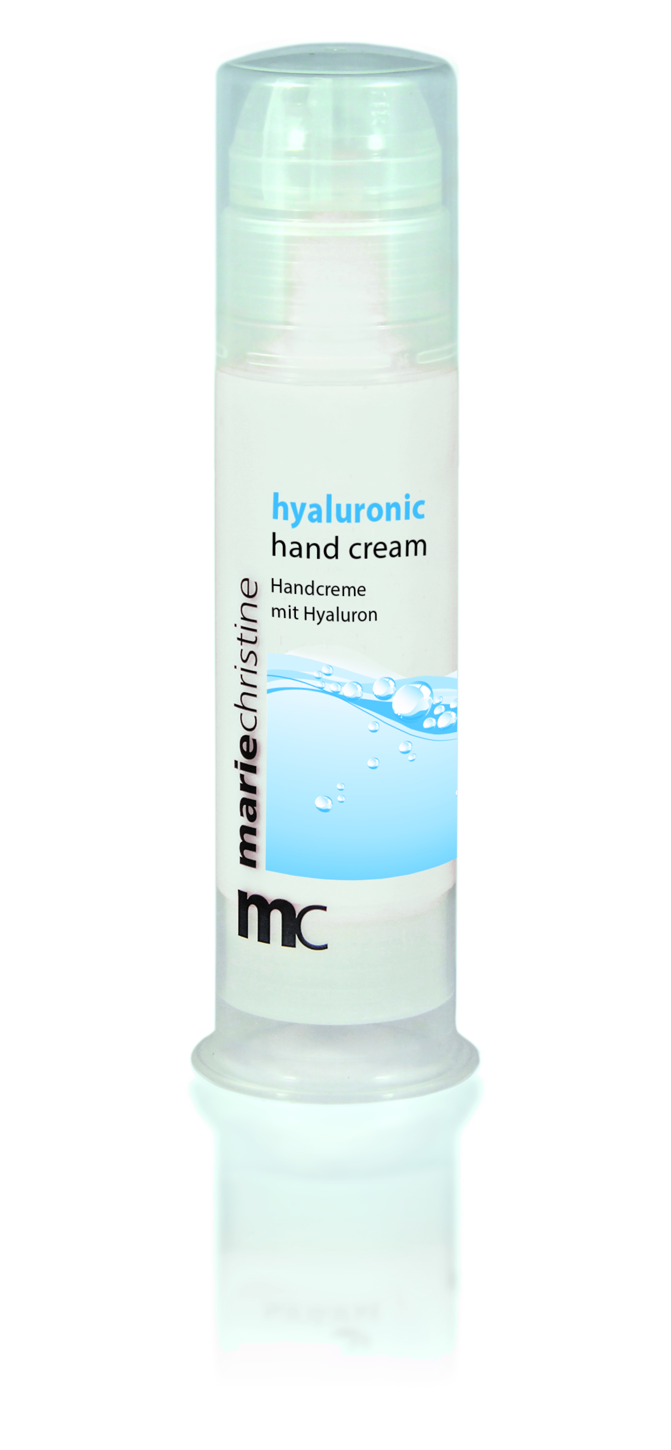 mc mariechristine Hyaluronic Hand Cream 100ml Spender TESTER