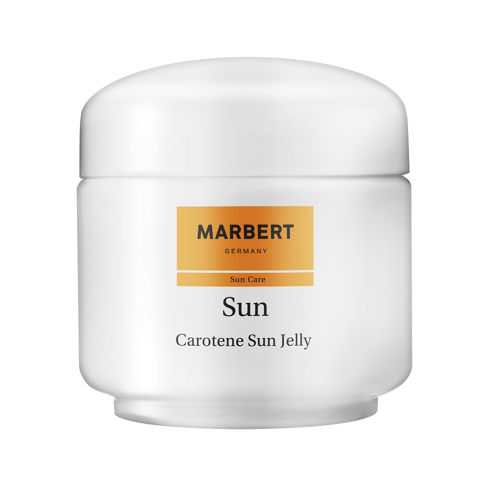 Marbert Sun Care - Carotene Sun Jelly, 100 ml Bräunungsgel für Gesicht und Körper