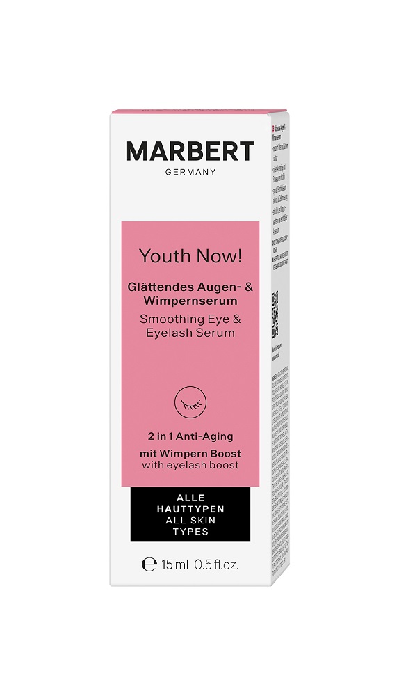 Marbert Youth Now! – Glättendes Augen- und Wimpernserum, 15 ml