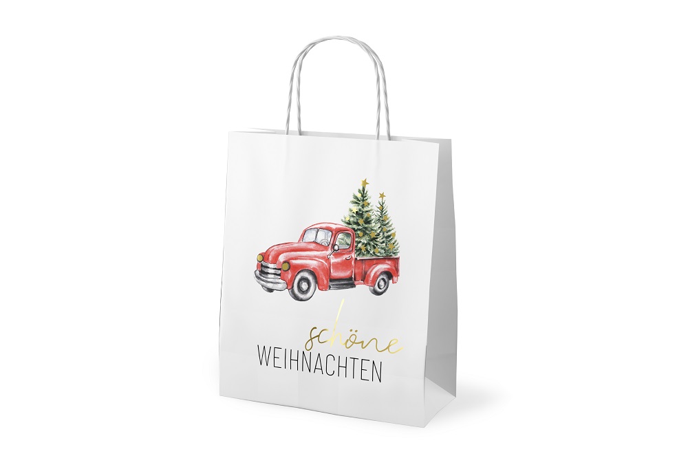 Lovely Christmas Geschenktüten - Schöne Weihnachten, 12 Stück