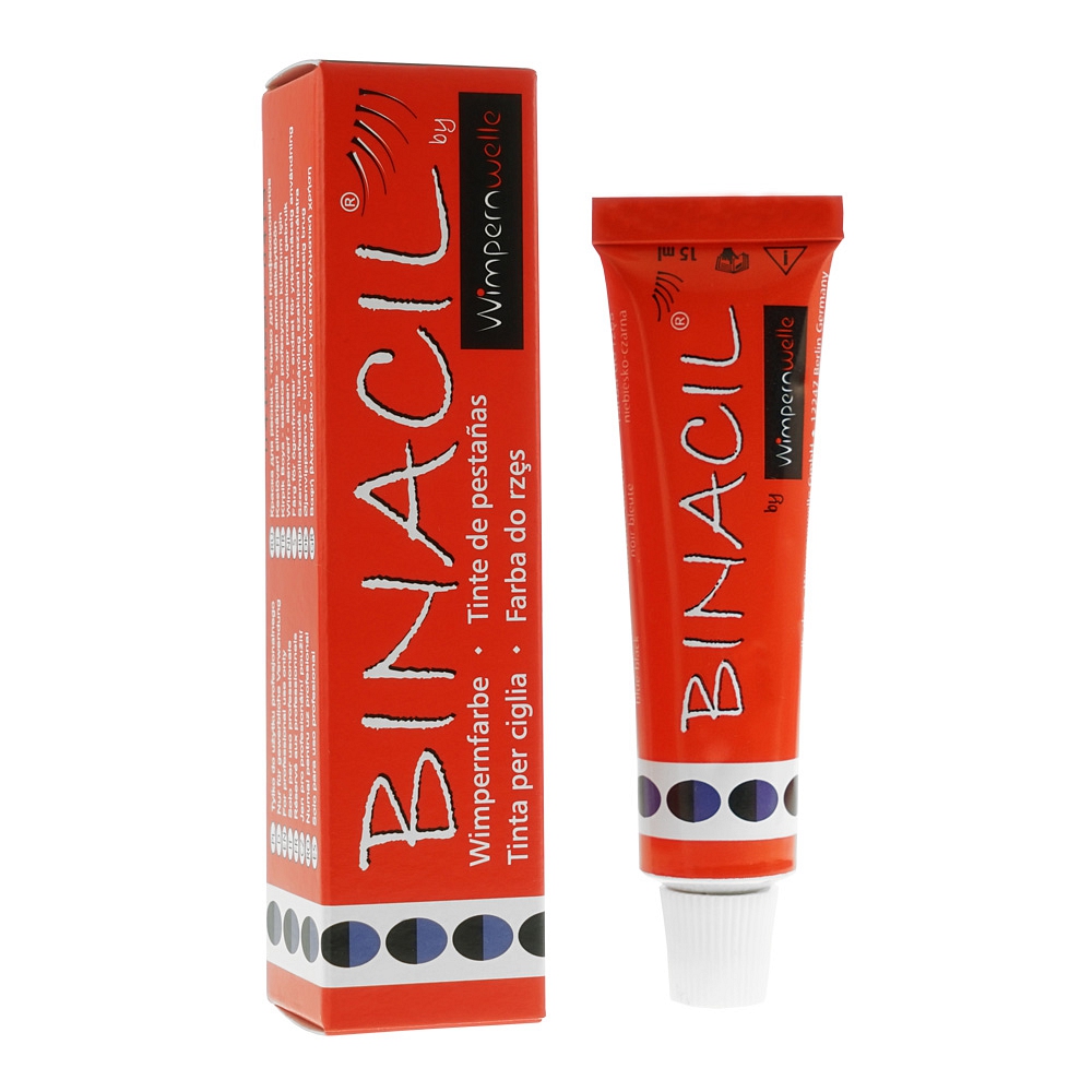 Binacil Augenbrauen- & Wimpernfarbe 15 ml - blauschwarz