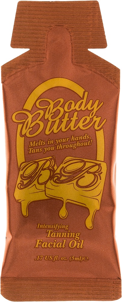 Body Butter Intensifying Tanning Facial Oil, 5 ml Sachet