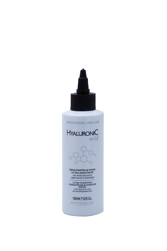 Phytorelax Hyaluronic acid Ultra-Hydrating Straightener & Hairdryer Serum 150 ml