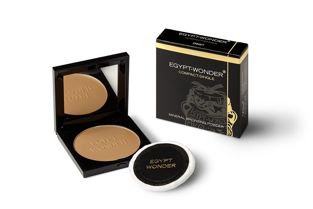 Egypt-Wonder Compact-Single Mineral Bronzing Powder „pearl“, 10 g