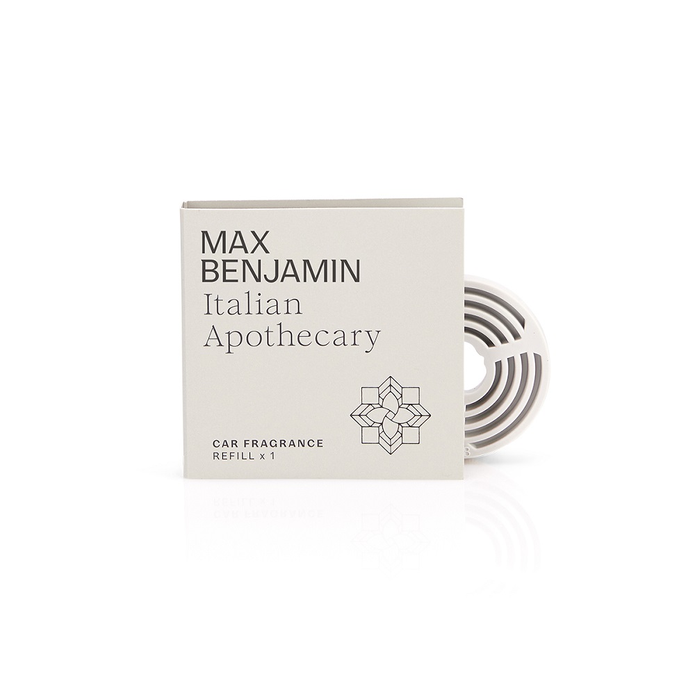 Max Benjamin Italien Apothecary - Auto Duft, Refill, 1 Stück