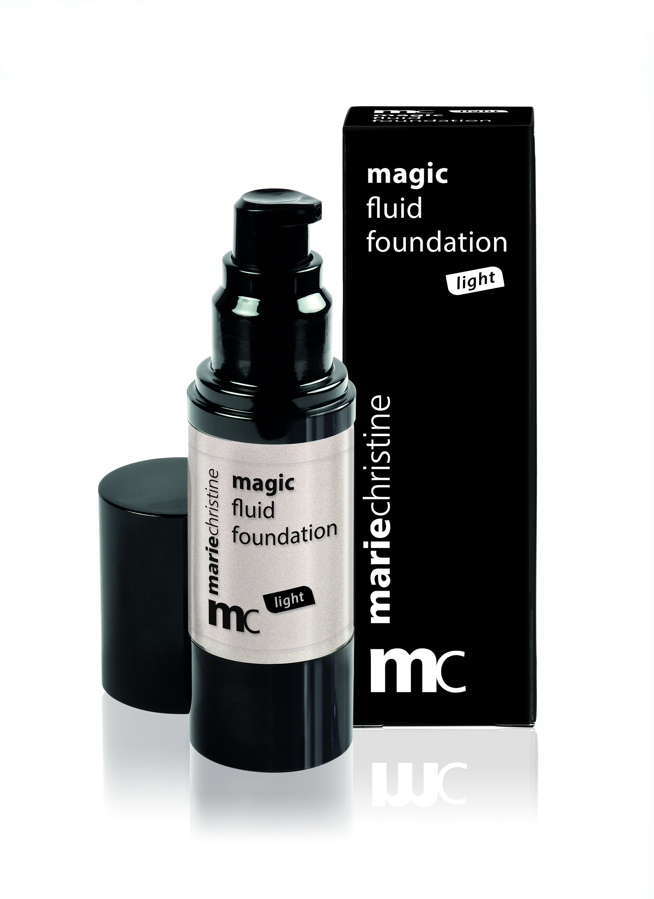 mc mariechristine Magic Fluid Foundation LIGHT 30ml TESTER