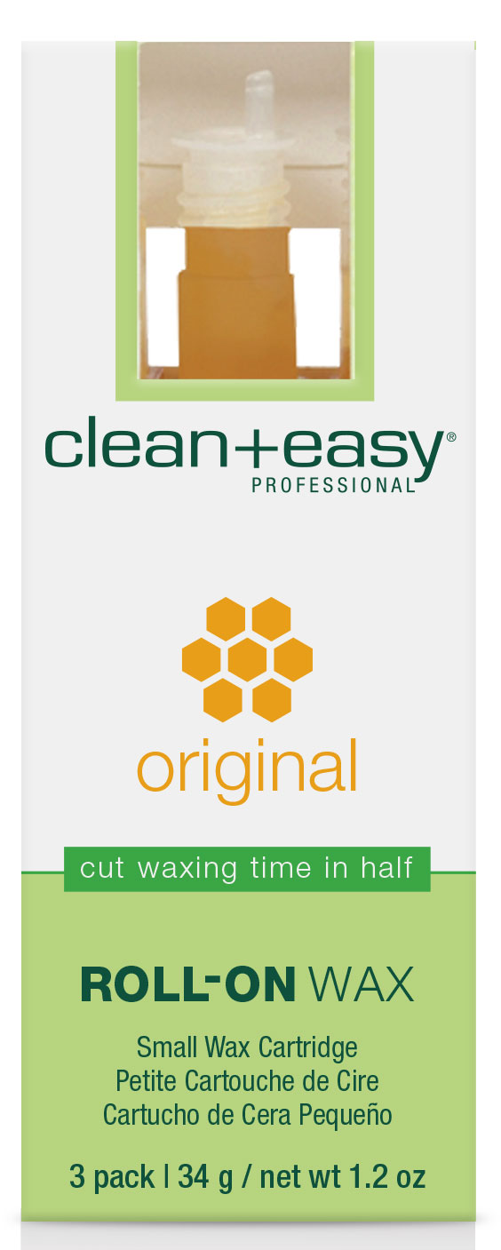 clean+easy Original Natur-Wachspatronen klein - 3er-Pack