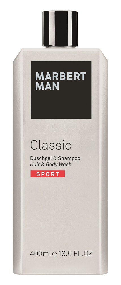 Marbert Man Classic Sport – Duschgel & Shampoo, 400 ml