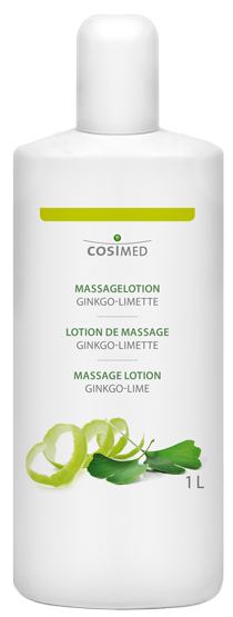 cosiMed Aroma-Massagelotion Ginkgo-Limette 1000 ml