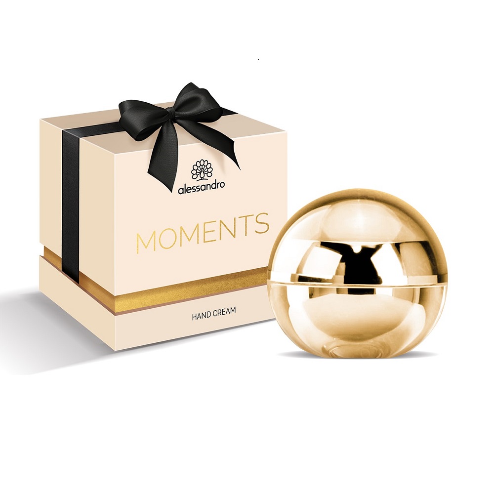 Alessandro Moments Handcreme (mit Spatel), 100 ml Kugel