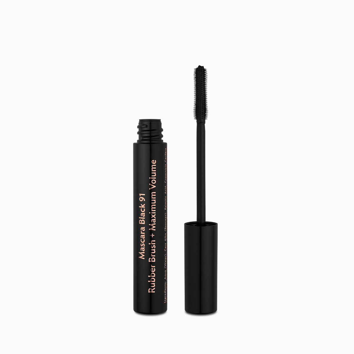 COSART Mascara Black Rubber Brush + Maximum Volume 8 ml