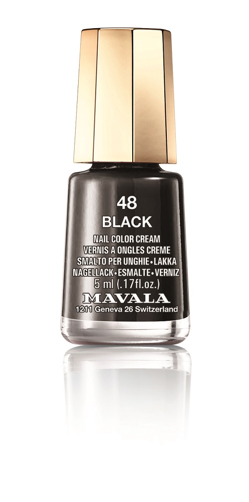 MAVALA Mini Color Nagellack 5 ml - Black (48)