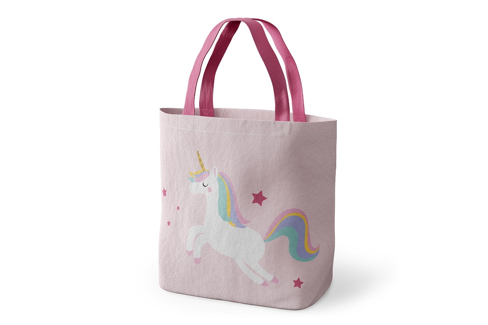 Kinder Shopper - Einhorn Tasche