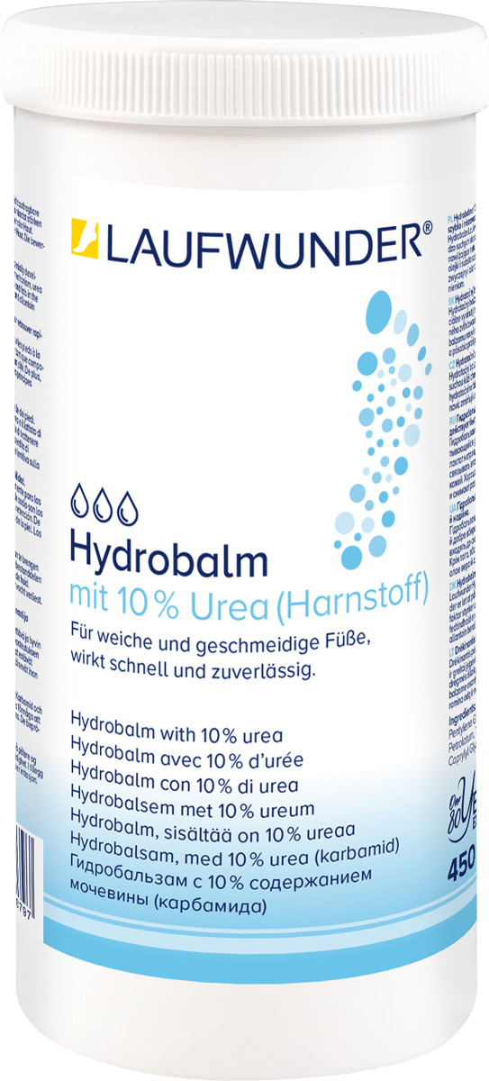 Laufwunder Hydrobalm mit 10 % Urea 450 ml Refill