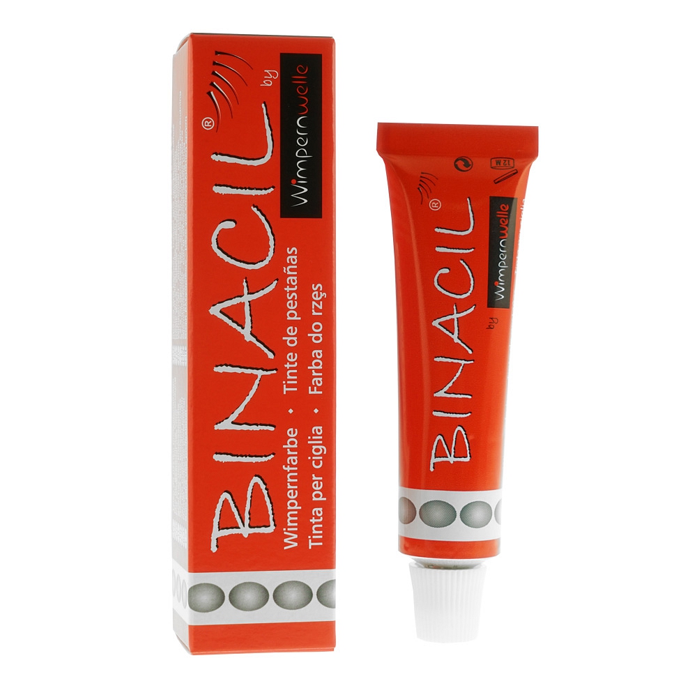 Binacil Augenbrauen- & Wimpernfarbe 15 ml - hellschwarz