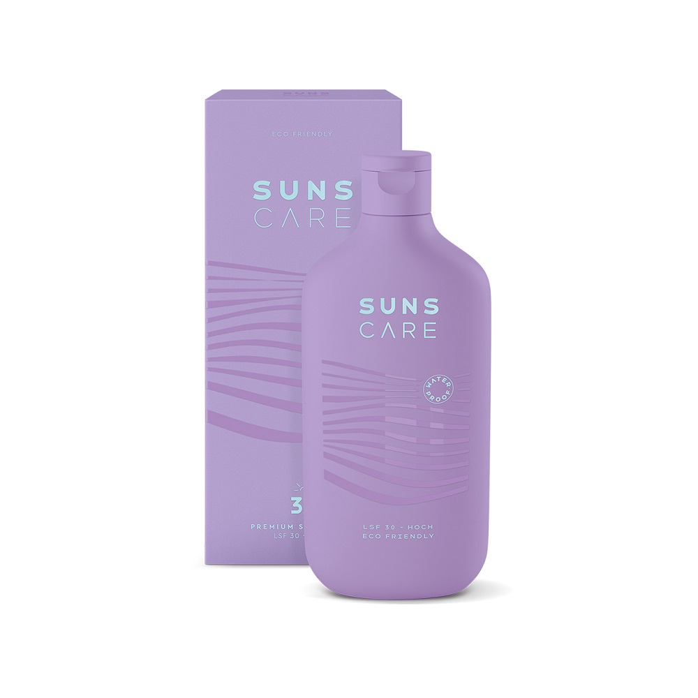 Suns Care Purple Sun, Waterproof LSF 30, 180 ml