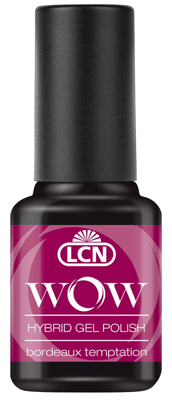 LCN WOW Hybrid Gel Polish 8 ml (19) bordeaux temptation