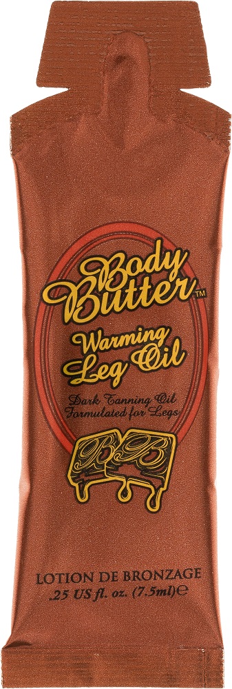 Body Butter Warming Leg Oil, 7,5 ml Sachet