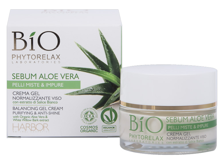 Bio Phytorelax Sebum Aloe Vera Balancing Gel Cream - Puriying & Anti-Shine 50 ml