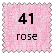 mediXwell Kosmetikliegenbezug - Frottee, rose