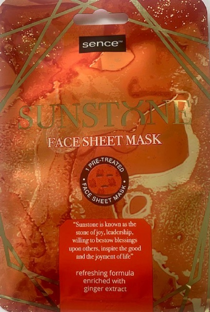 Sence Collection Face Sheet Mask Sunstone, 20 ml