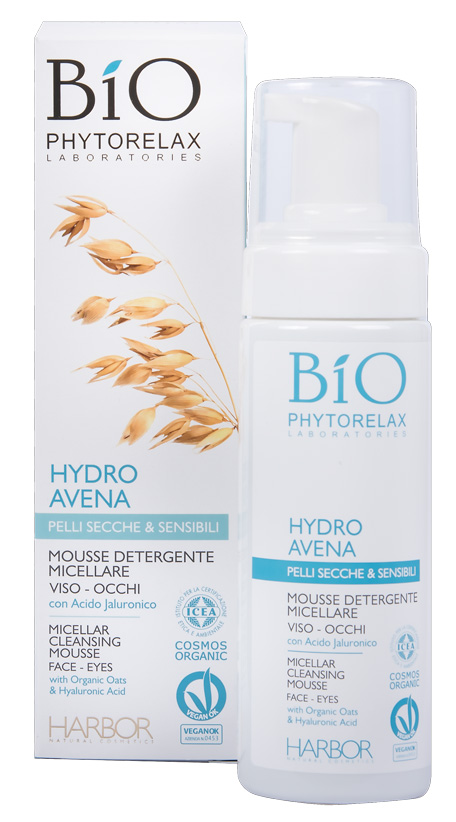 Bio Phytorelax Hydro Avena Micellar Cleansing Mousse Face & Eyes 150 ml