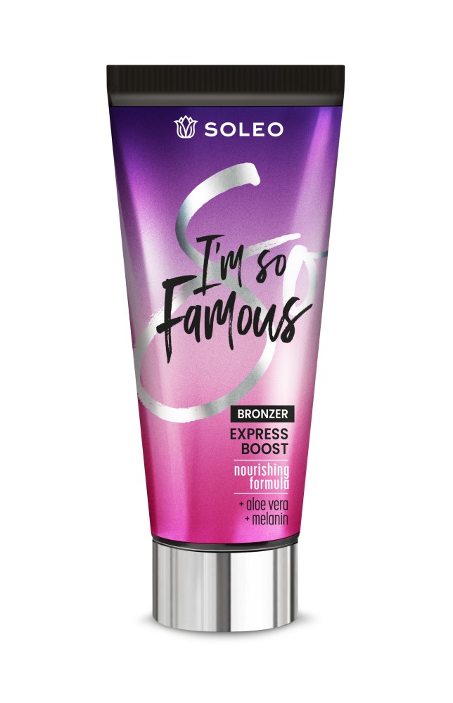 Soleo Glamour I'm So Famous Bronzer Express Boost 150 ml