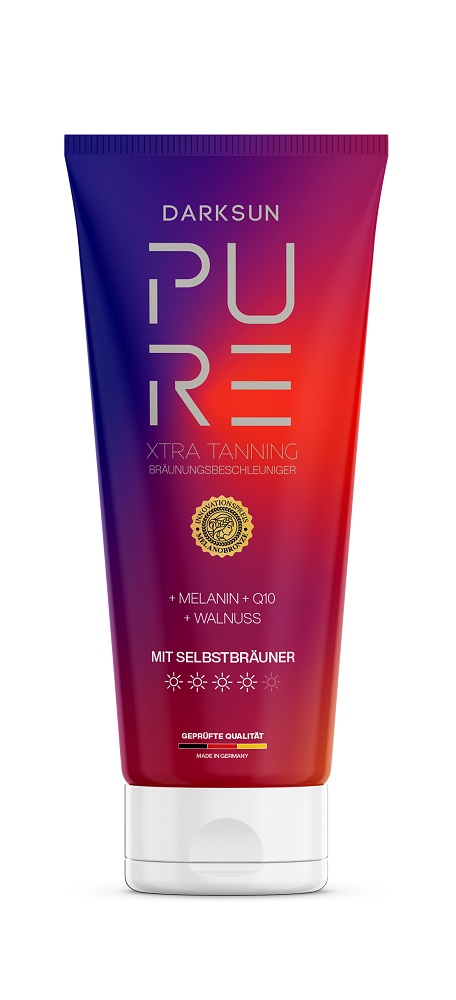 Art of Sun Darksun PURE Xtra Tanning, Walnuss, 125 ml Tube mit Selbstbräuner 4/5